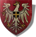 Aktuelles Wappen von Redanien, das auch in The Witcher 2 verwendet wurde