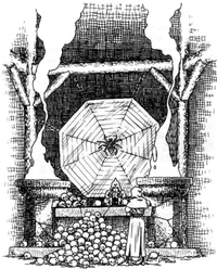 Ein Tempel der Coram Agh Tera im PnP-RPG 