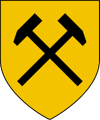 Emblem der Mahakamer Eisen- und Stahlzunft