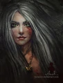 Ciri, Fanart von JustAnoR (2012)