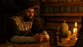 Die erste Gwint-Runde in The Witcher 3 gegen Aldert Geert