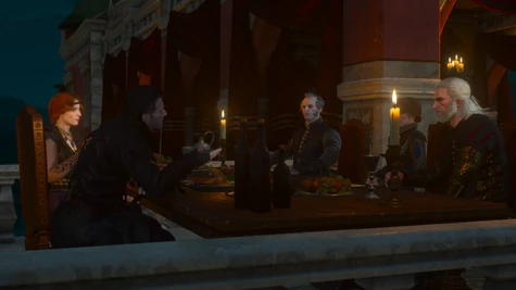 Die Ereignisse haben sich überschlagen und Anna Henrietta, Geralt, Orianna, Emiel Regis Rohellec Terzieff-Godefroy und Dettlaff van der Eretein treffen sich im Anschluss an die Soiree, um über das weitere Vorgehen zu sprechen.