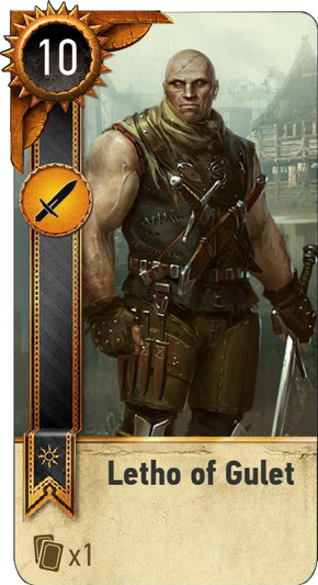 Tw3 gwent card face Letho of Gulet.png