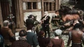 Geralt liefert eine Kikimora bei Caldemeyn ab