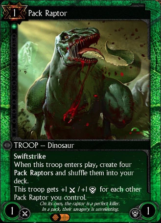 Pack Raptor | Hex TCG Wiki | Fandom