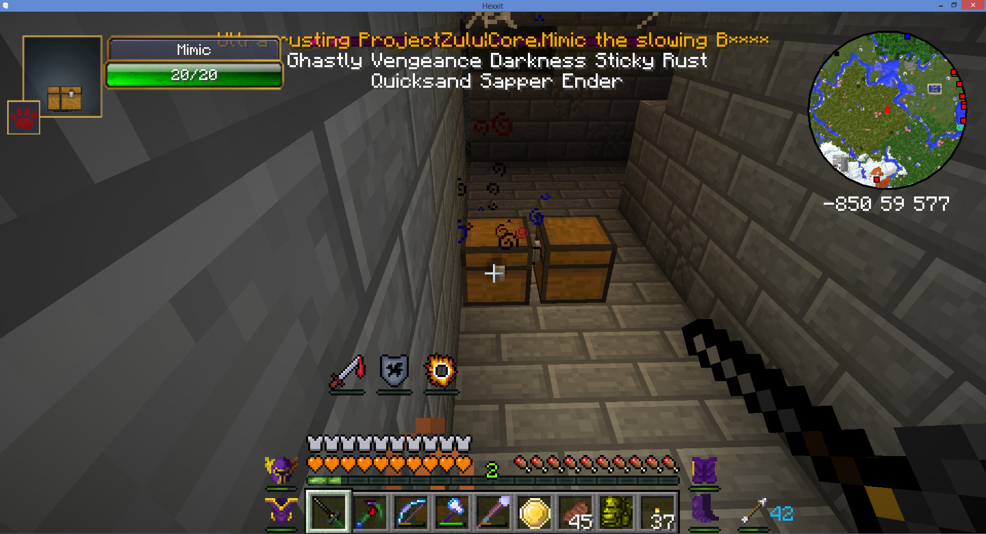 Loot Chests: Chests and Mimics Addon for Minecraft