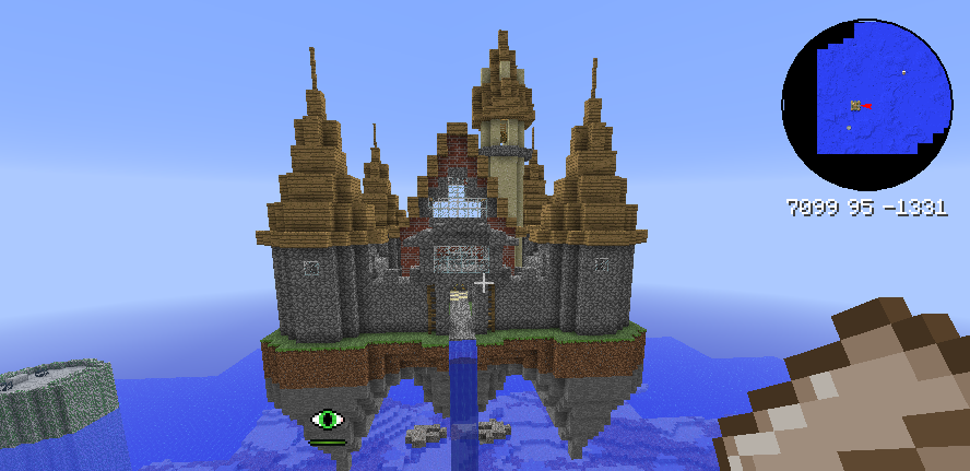 minecraft sky castle minecraft sky castle