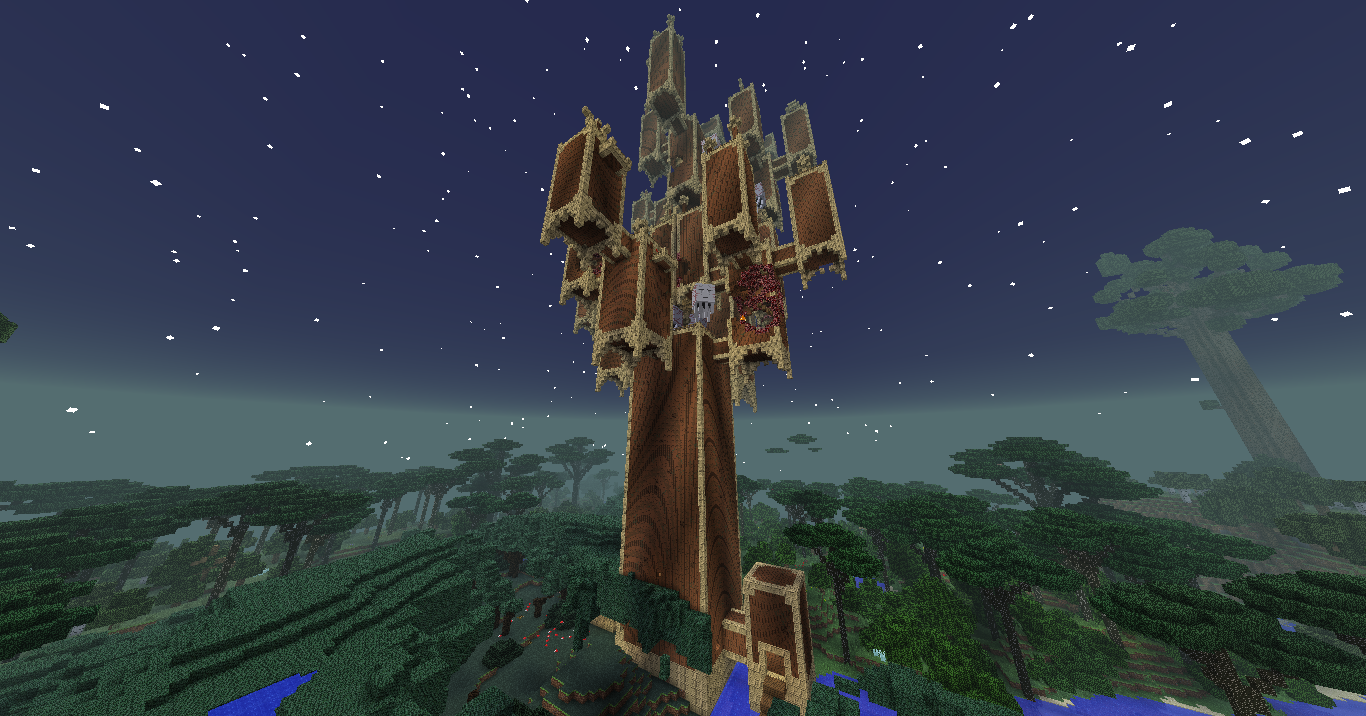 minecraft dark tower