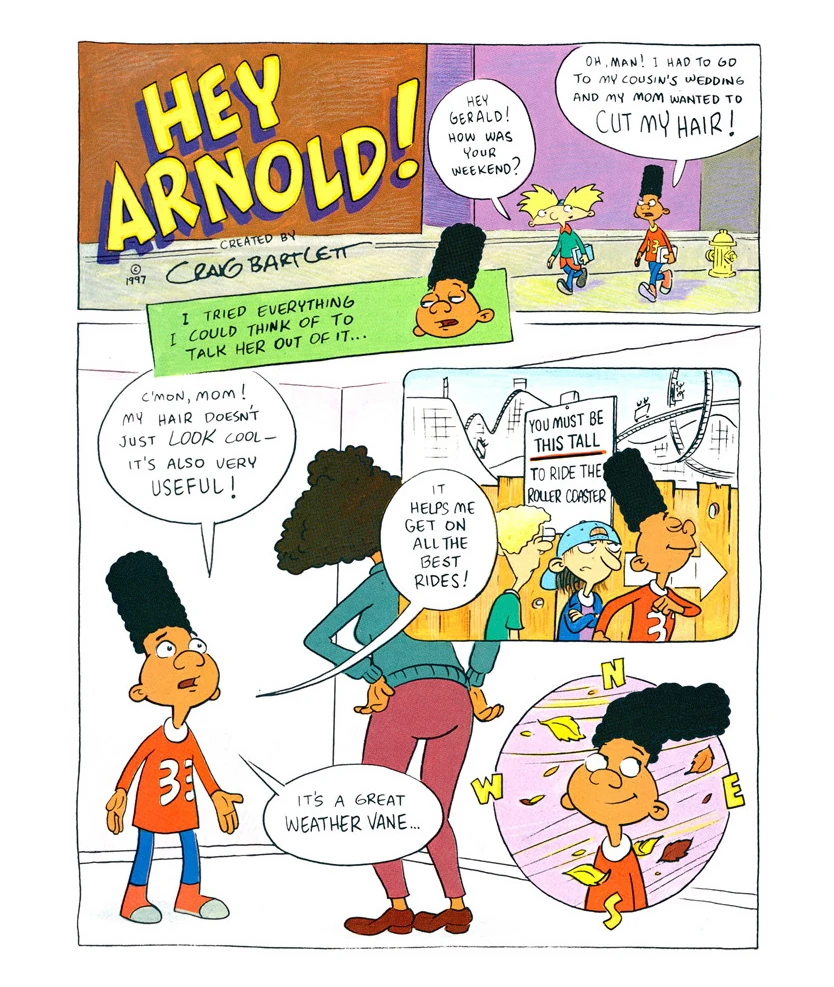 Comics/Gerald's Haircut | Hey Arnold Wiki | Fandom
