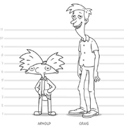 Arnold and Cartoon Craig