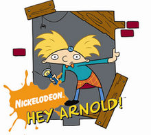 Arnold holding flashlight logo