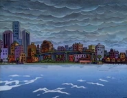 Another view of the skyline, seen in "Crabby Author".