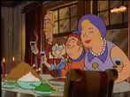 From left to right: Peter, Joy, Uncle Chuck, Pearl (Mr. Simmons' mother)