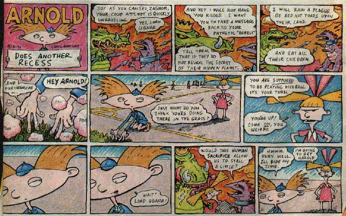 Simpsons Illustrated 04. Arnold Does Another Recess