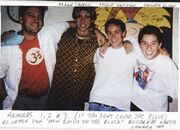 Arnold's voice actors (from left to right); Toran Caudell, Phillip Van Dyke, Spencer Klein