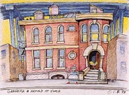 Craig's drawing for the pilot pitch