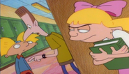 Helga spying on boys