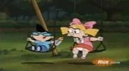 Helga as a Baby with Phoebe
