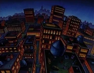 A view of Downtown Hillwood from "Downtown as Fruits".