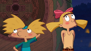 Hey Arnold The Jungle Movie Helga and Arnold Blushing