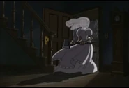 The Ghost Bride entering the house