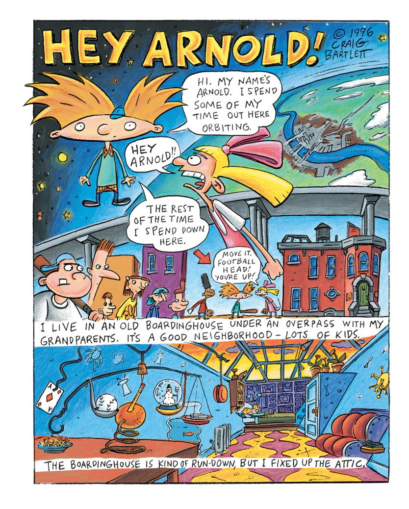 helga and arnold comic