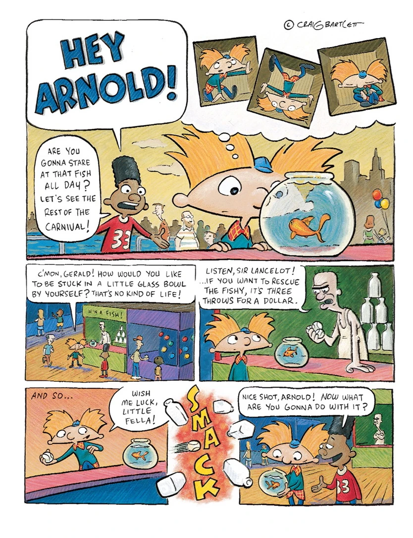 Comics/Free Goldfish | Hey Arnold Wiki | Fandom