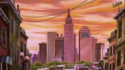 Another view of Hillwood's skyline from the Movie.
