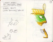 Craig's notes on Rhonda's shoes, Gerald's eyebrows, and the Girl Queen's profile