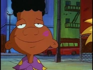 Gerald after being kissed by Connie