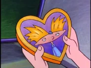 Helga's locket with a picture of Arnold