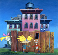 Hey arnold fence