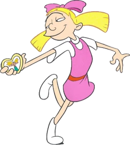 Helga with locket