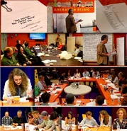 Table read collage