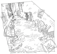 Background design, by Steve Lowtwait