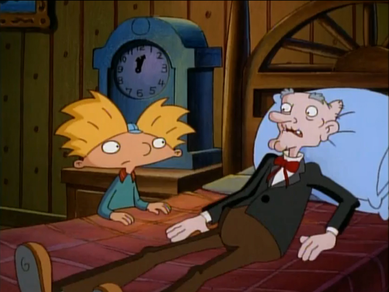 Hey sale arnold grandpa