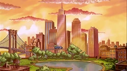 A view of Hillwood's skyline from .