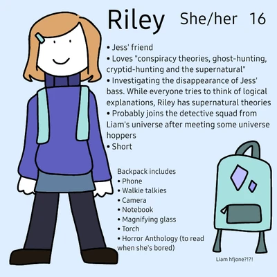 Riley Roberts Hfj Detective AU Wiki Fandom