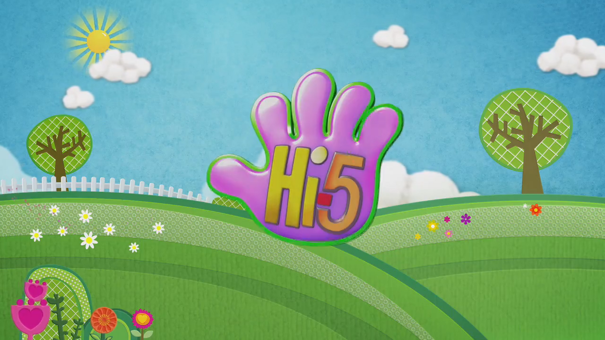 Hi 5 10. Hi5. Hi 5 мультик. Nick Jr заставка. Hi 5 Вейа.