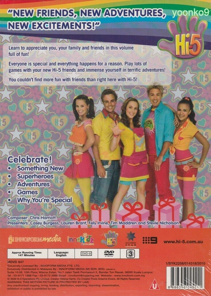 Series 11 Volume 3: Celebrate (video) | Hi-5 TV Wiki | Fandom