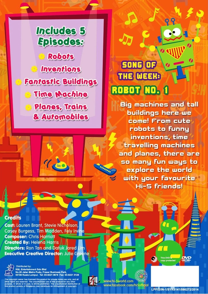 Season 13: Machines And Buildings (video) | Hi-5 TV Wiki | Fandom