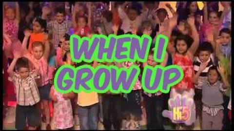 GROWING UP LYRICS by HI5: Some grow fast Others