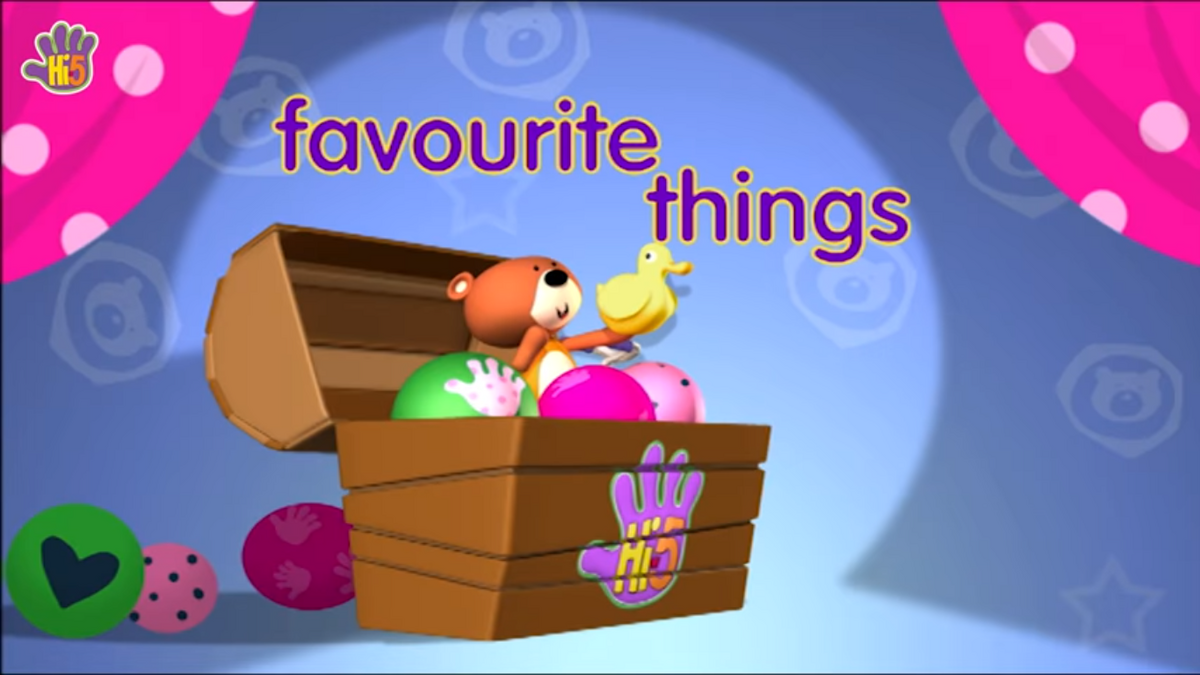 Favourite Teddy Bear Hi 5 TV Wiki Fandom