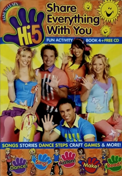 Share Everything With You (Activity Book & Free CD) | Hi-5