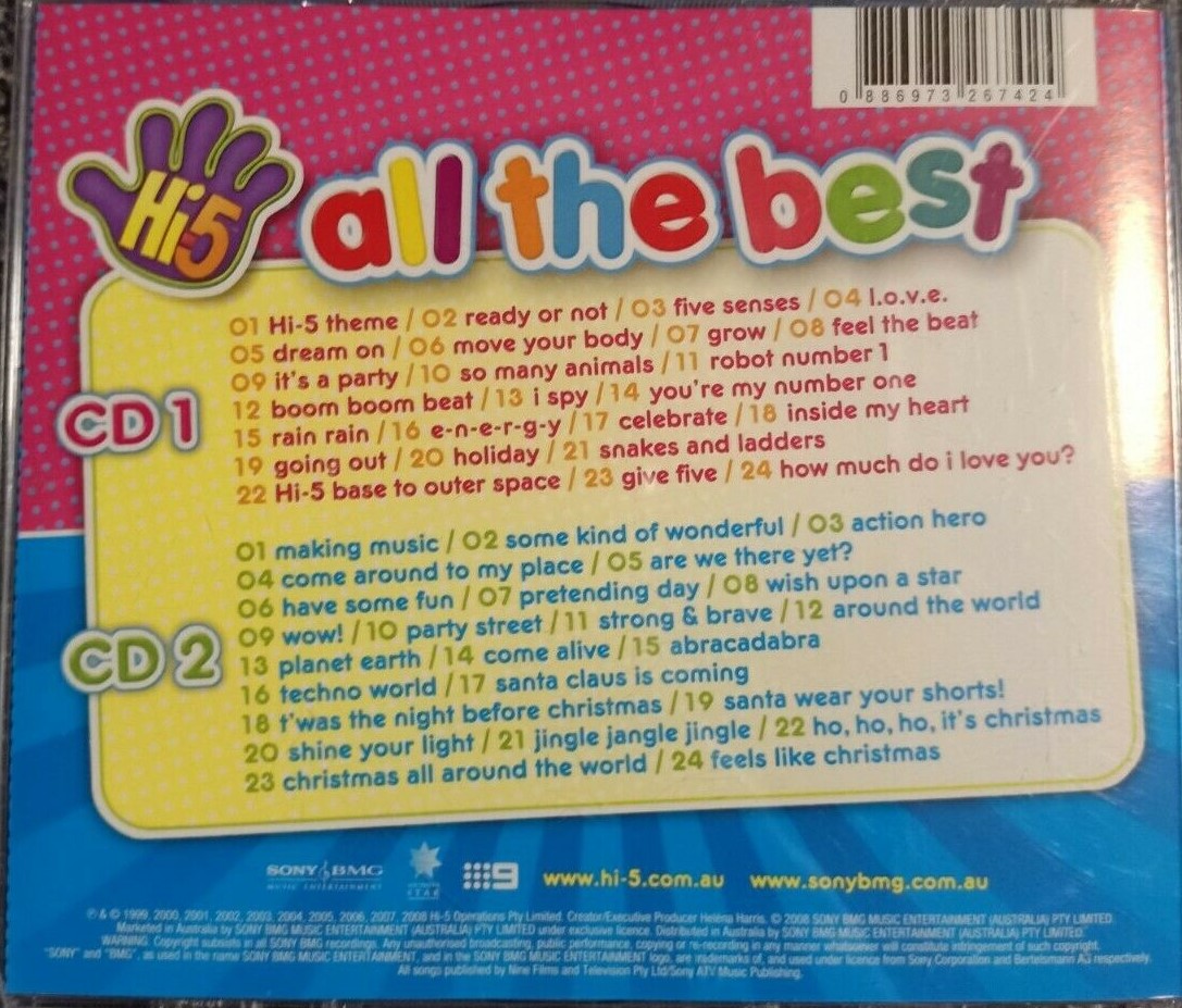 All The Best (album)/Gallery | Hi-5 TV Wiki | Fandom