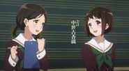 Haruka and Kaori making preperations