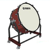 Hibike! Euphonium's bass drum design