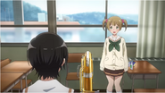 Hazuki encourages Satsuki