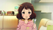 Kumiko as a child