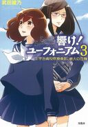 Kumiko and Asuka at the cover of the third light novel